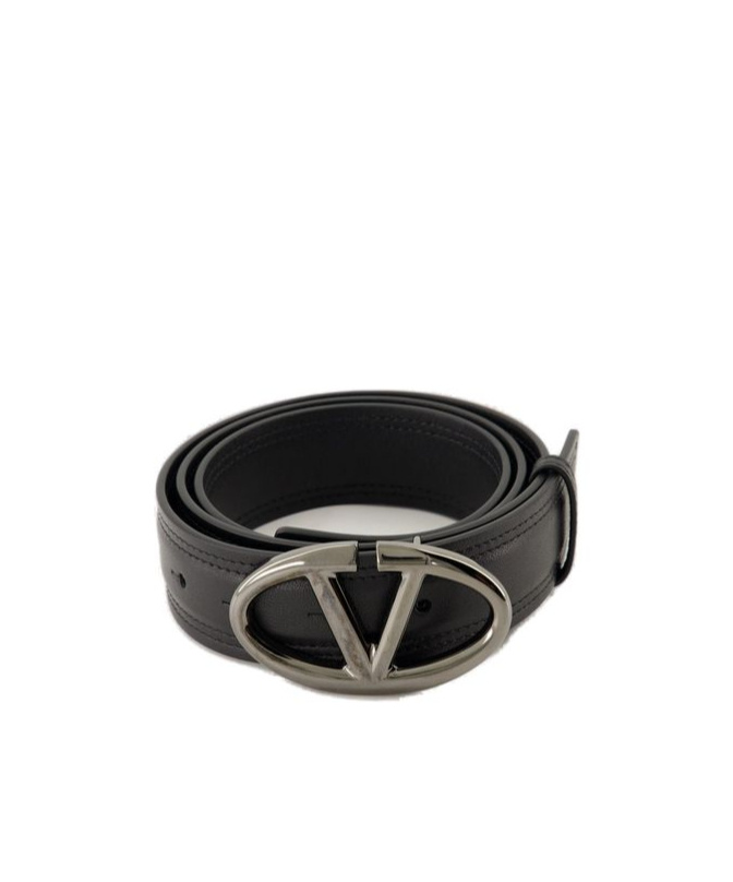 Valentino Vlogo Signature Belt In Black