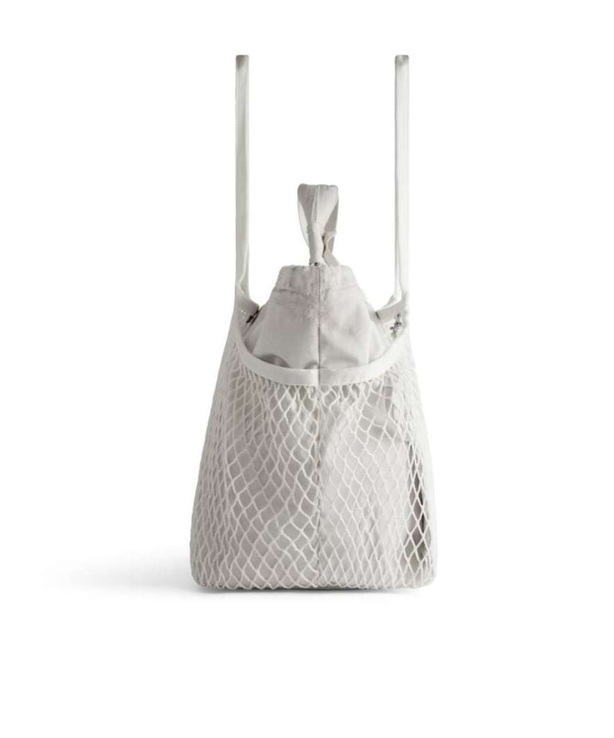 Balenciaga 24/7 Large Tote Bag Dirty Effect In White In White