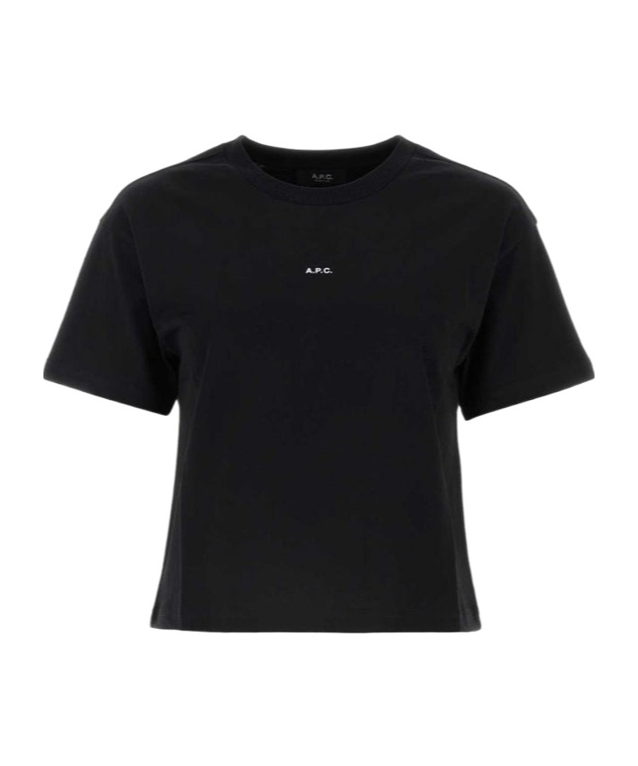 Apc A.p.c. T Shirts And Polos Black In Black