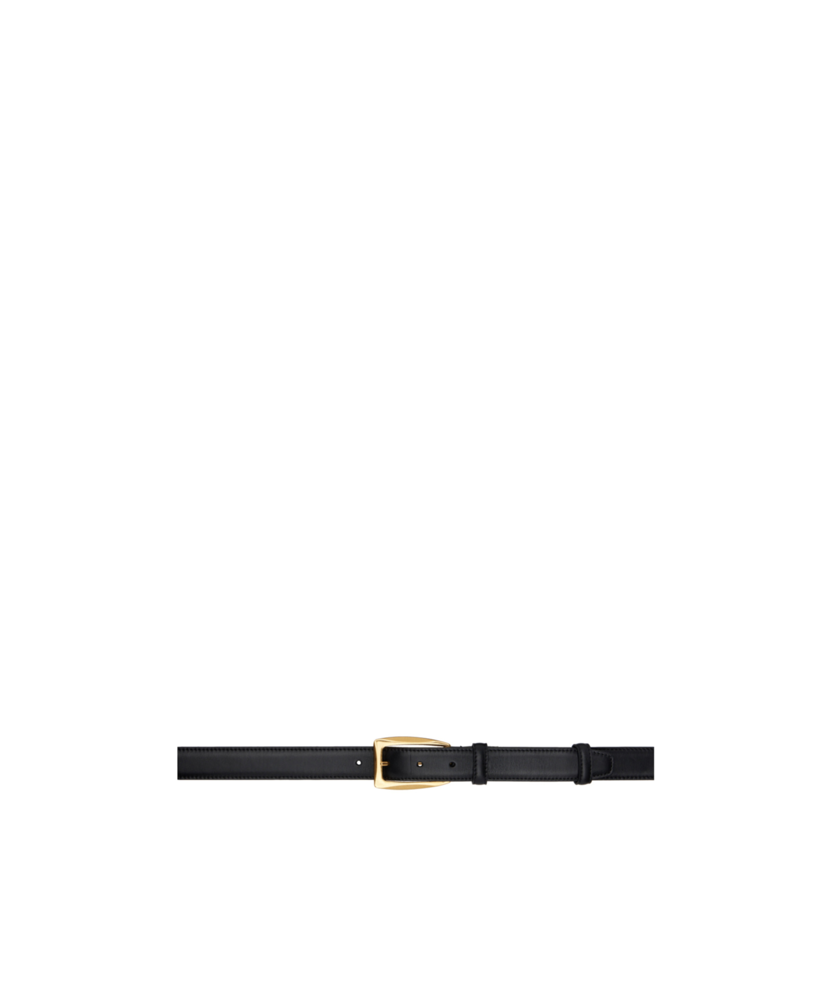 The Row Arco Belt In Black