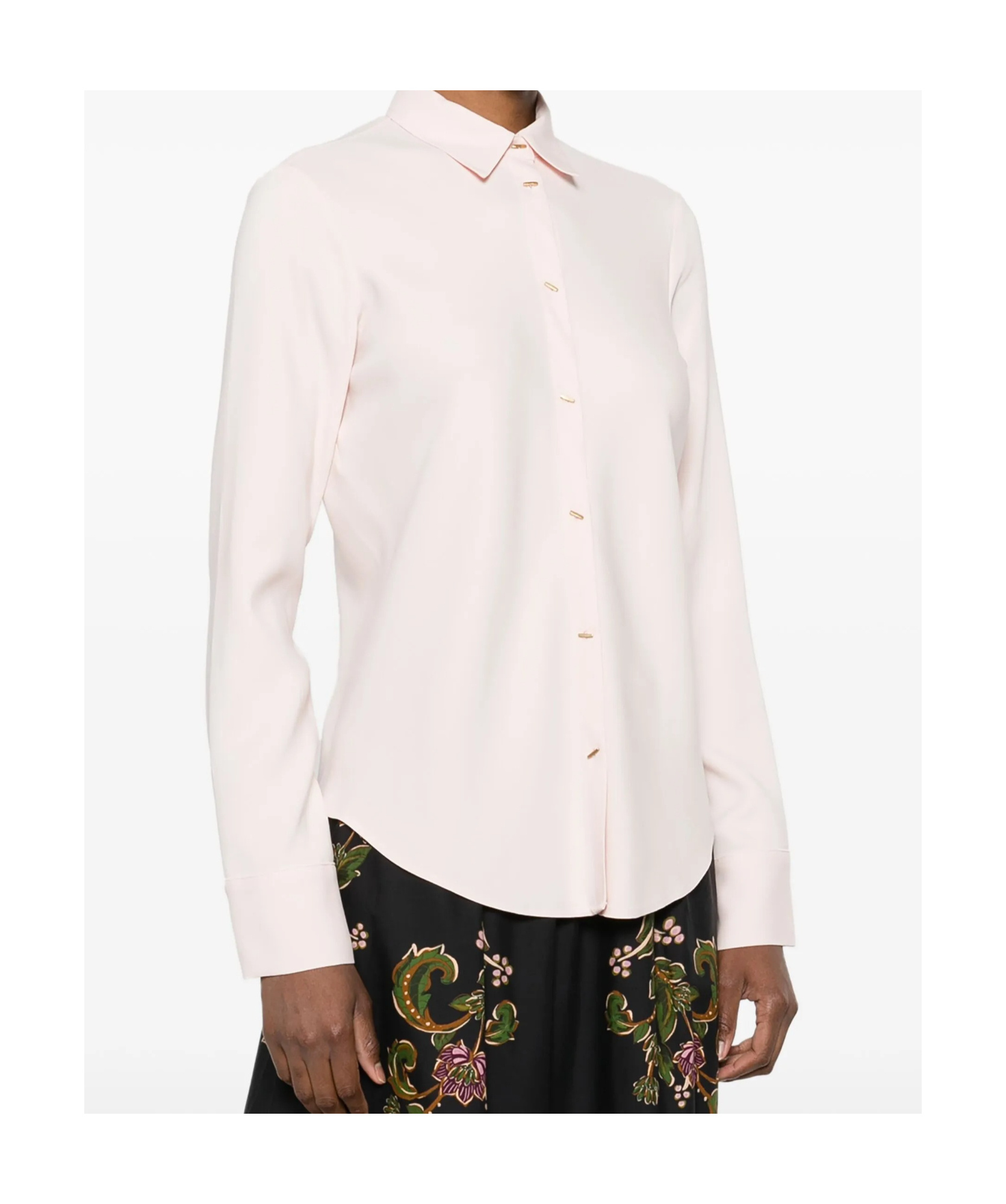 Shop Forte Forte Stretch Cady Crepe Shirt