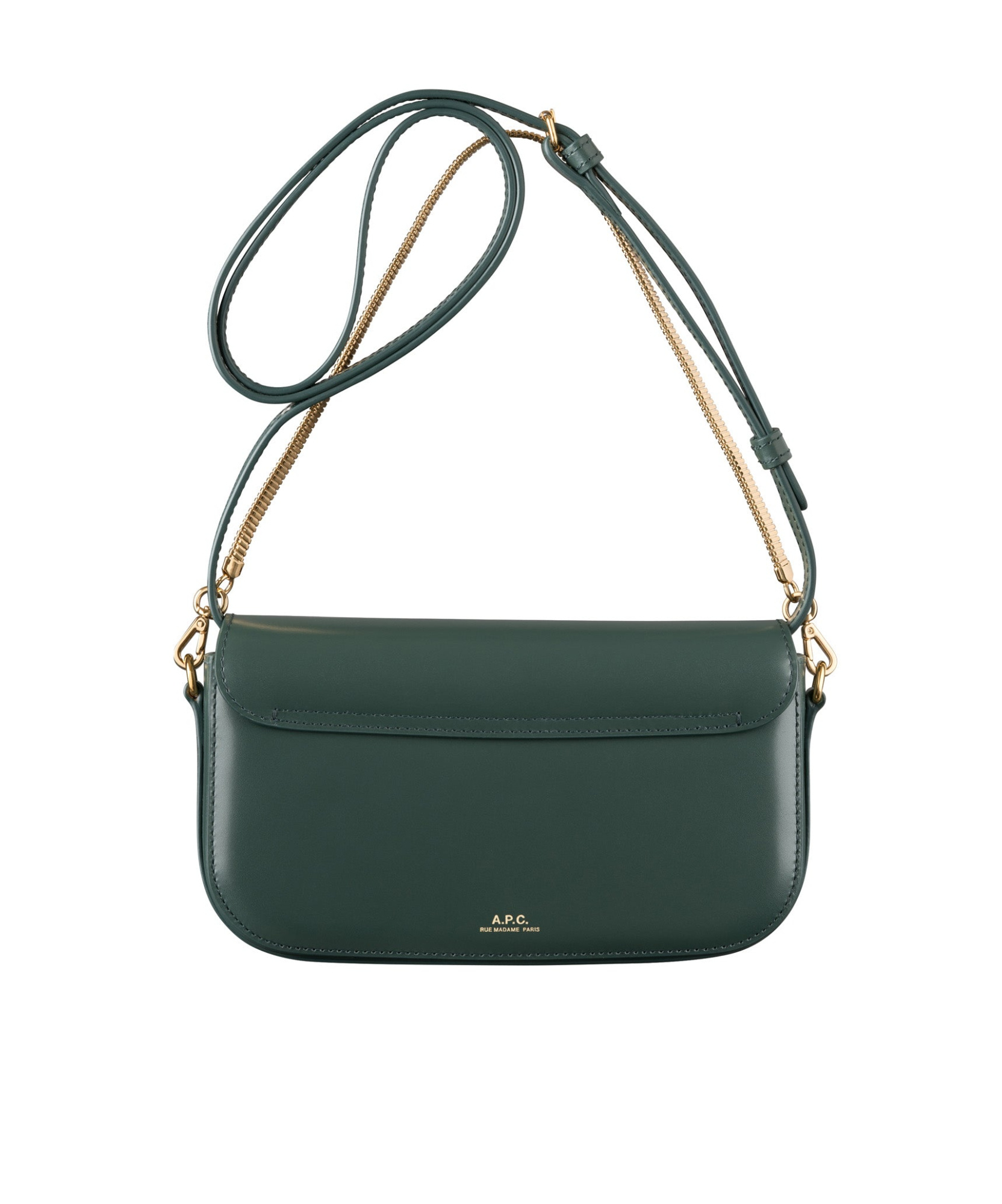 Apc A.p.c. 'grace Chaine' Clutch In Green