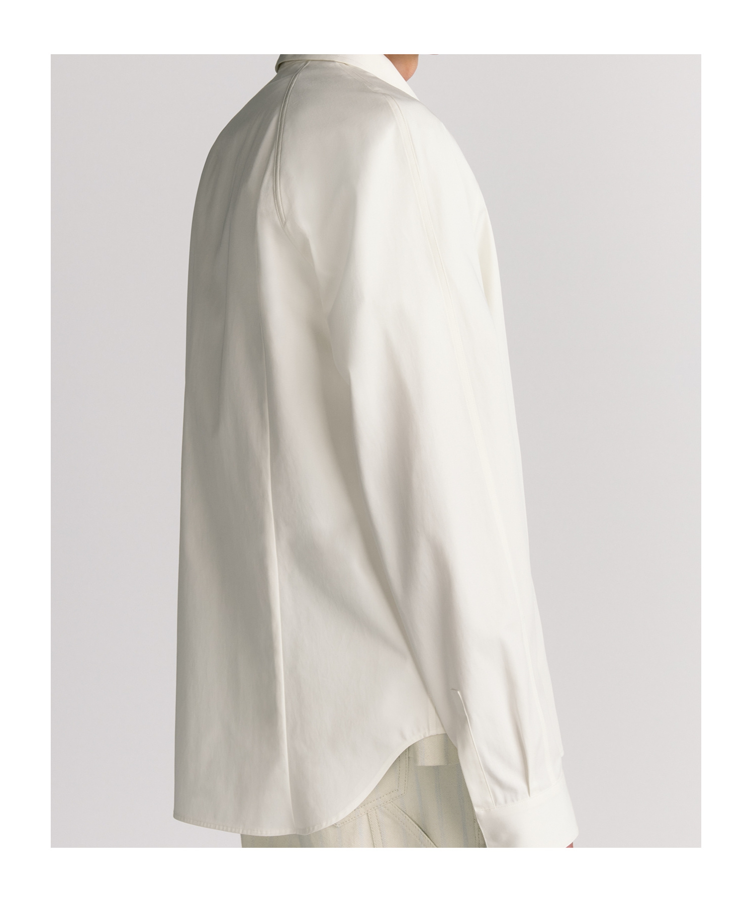 Dior Zippered Shirt In White
