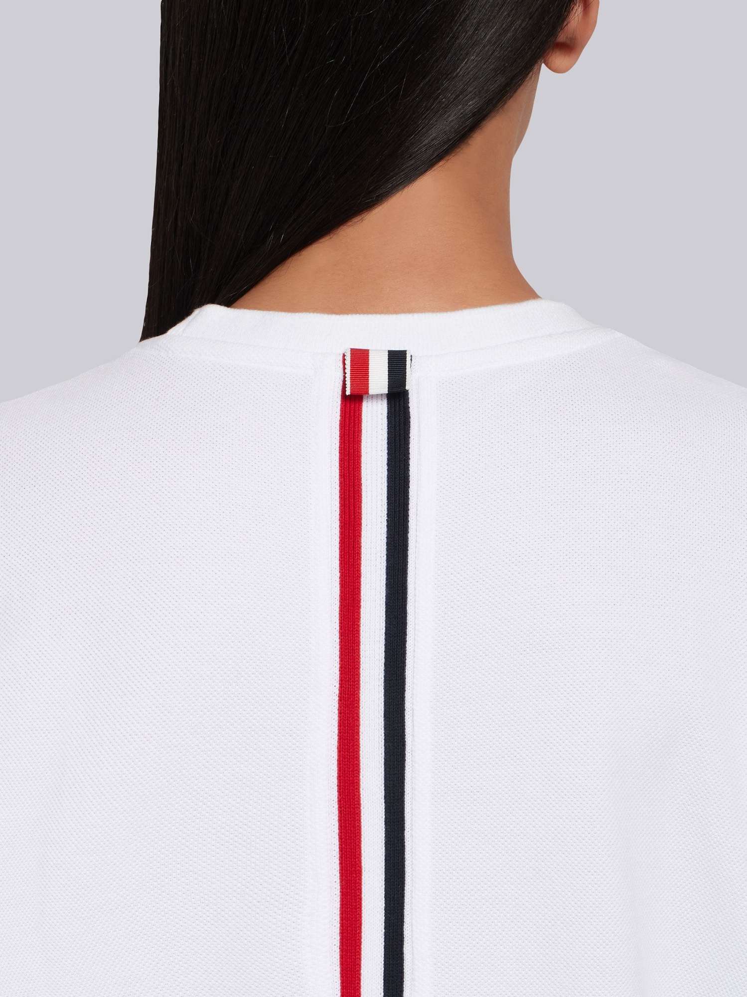 Thom Browne Rwb Stripe T In White