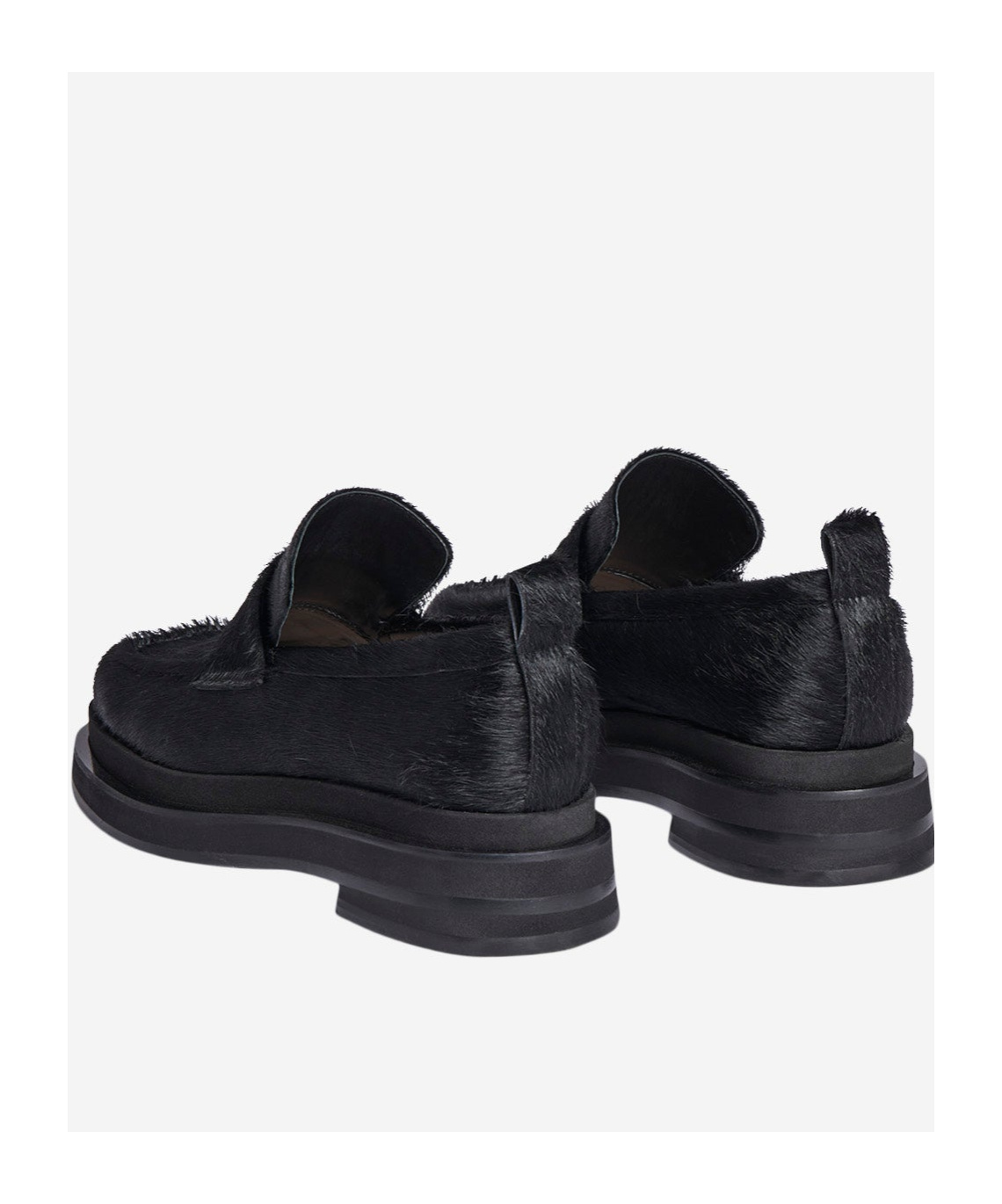 Simone Rocha Artificial Pearl Decorated Loafers In Black