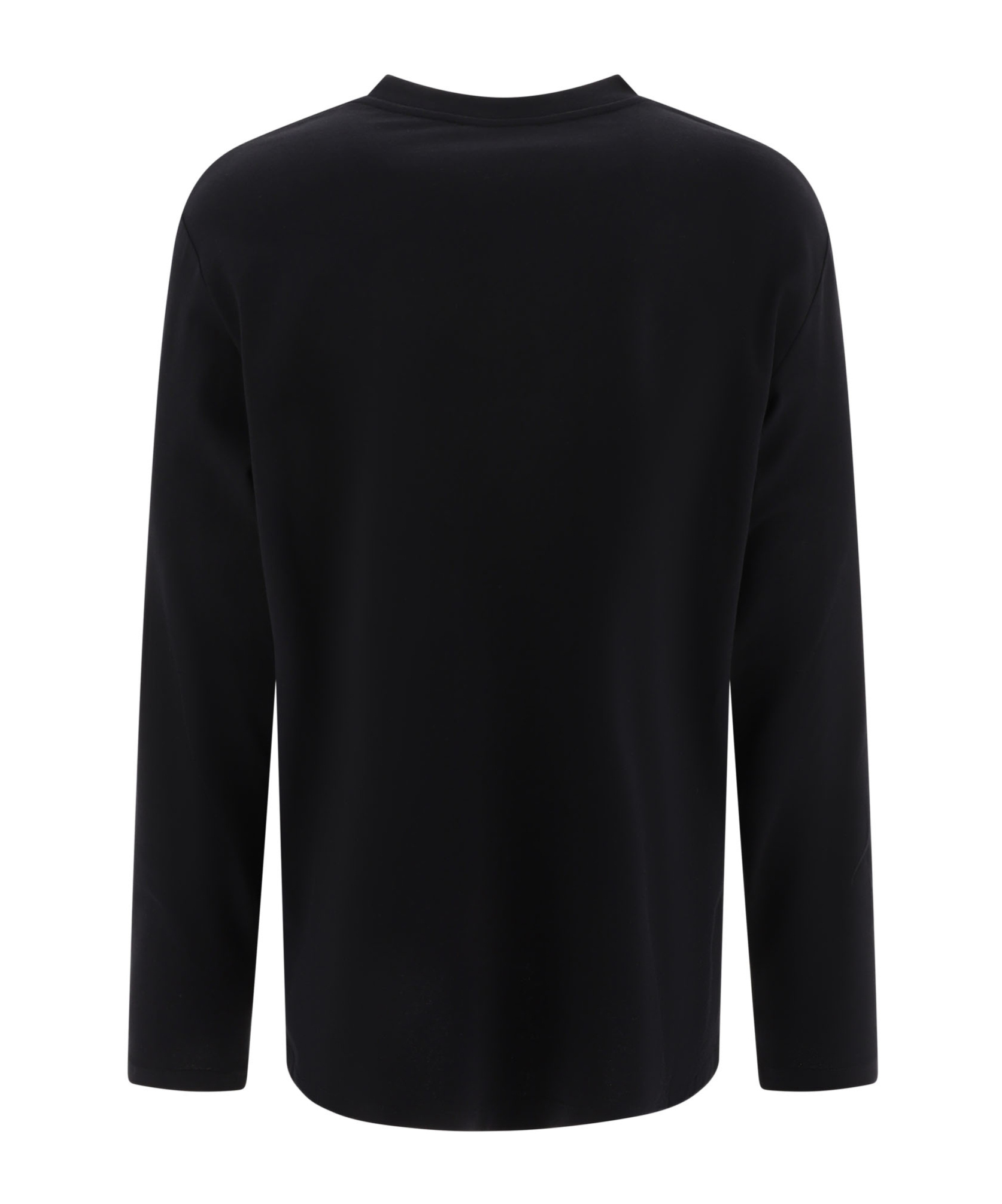Balmain Logo Printed Cotton Sweatshirt In Black