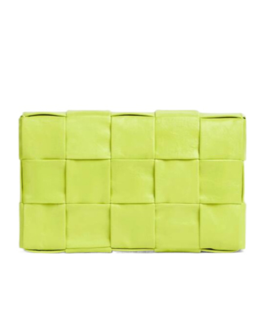 Bottega Veneta Intrecciato Tote Bag In Yellow