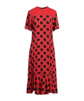 Marni Midi Dresses In Red