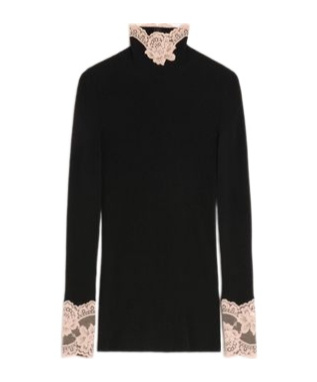 Valentino Garavani Cashmere Sweater Sweaters And Cardigans Black In Black