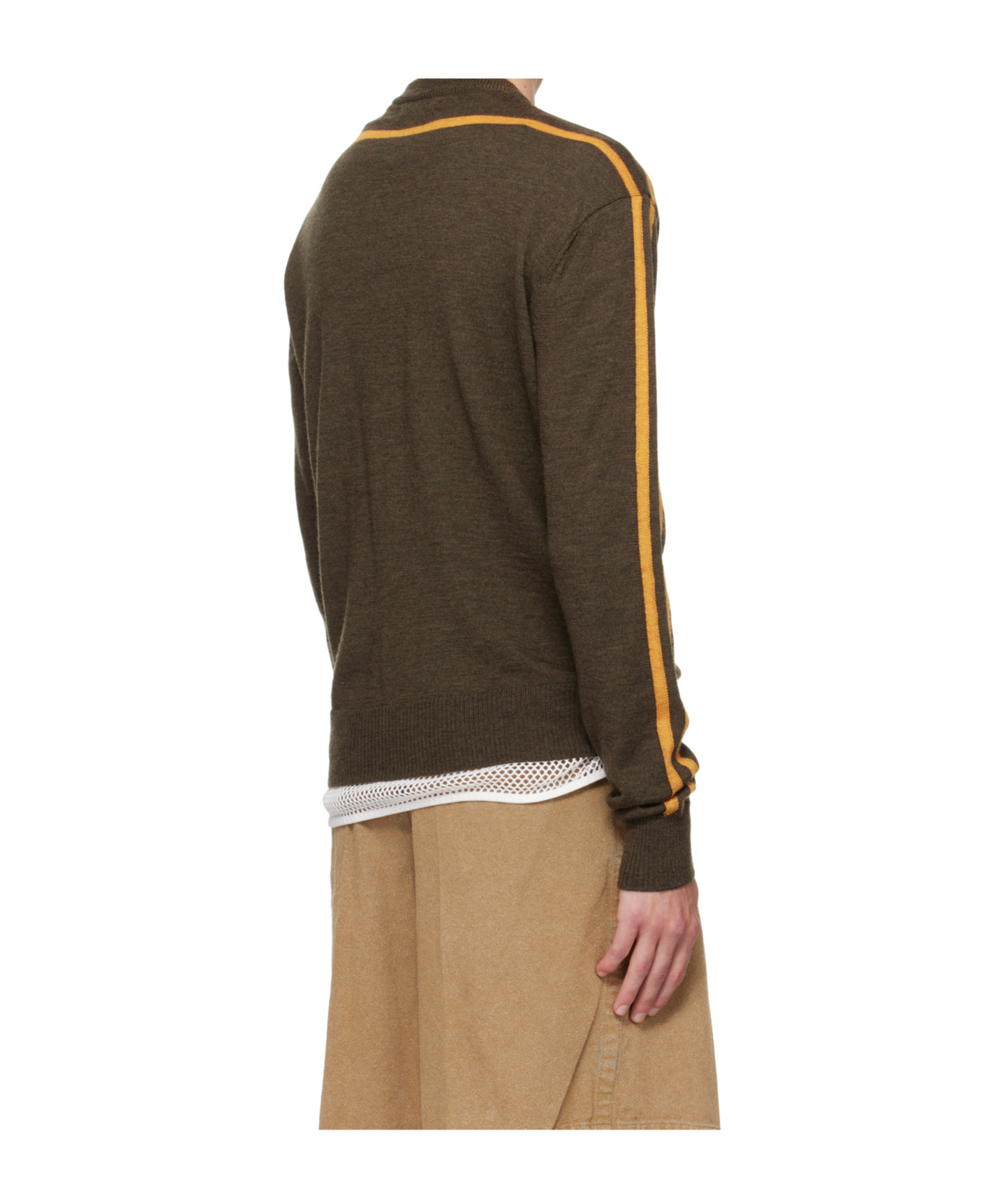Gimaguas Brown Sport Sweater In Brown