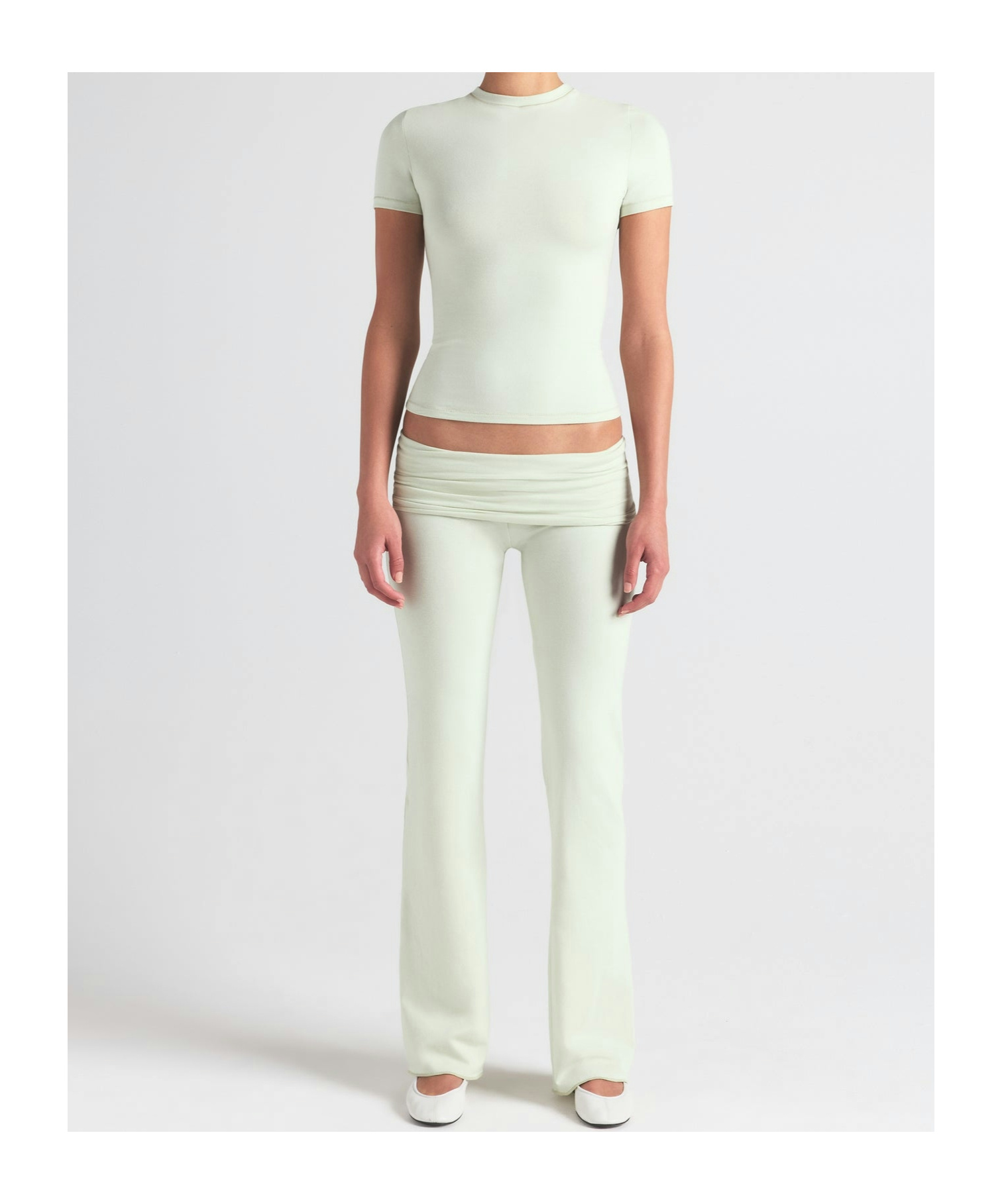 Skims Foldover Pant In Spearmint