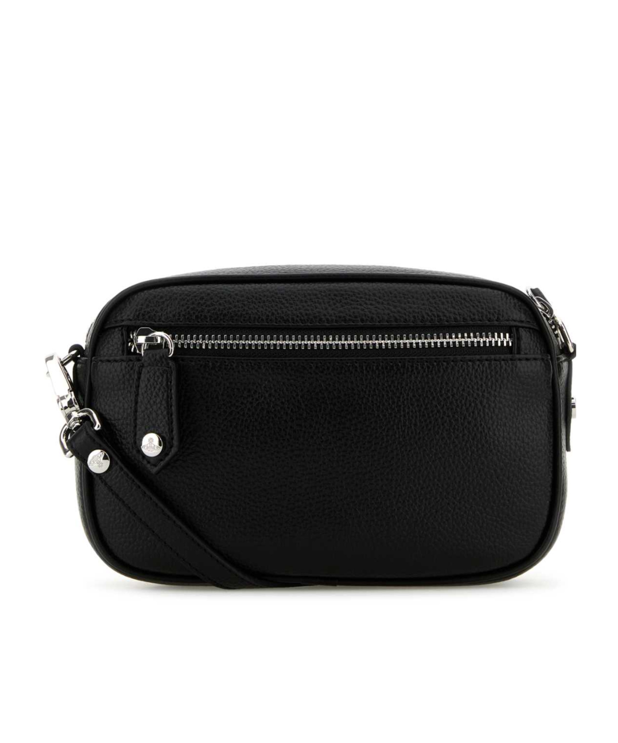 Vivienne Westwood Anna Crossbody Bag In Synthetic Leather In Black