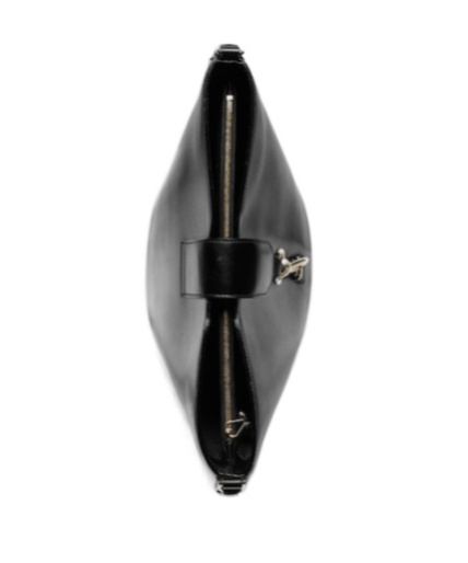 Gucci Black Logo Medium Shoulder Bag In Black