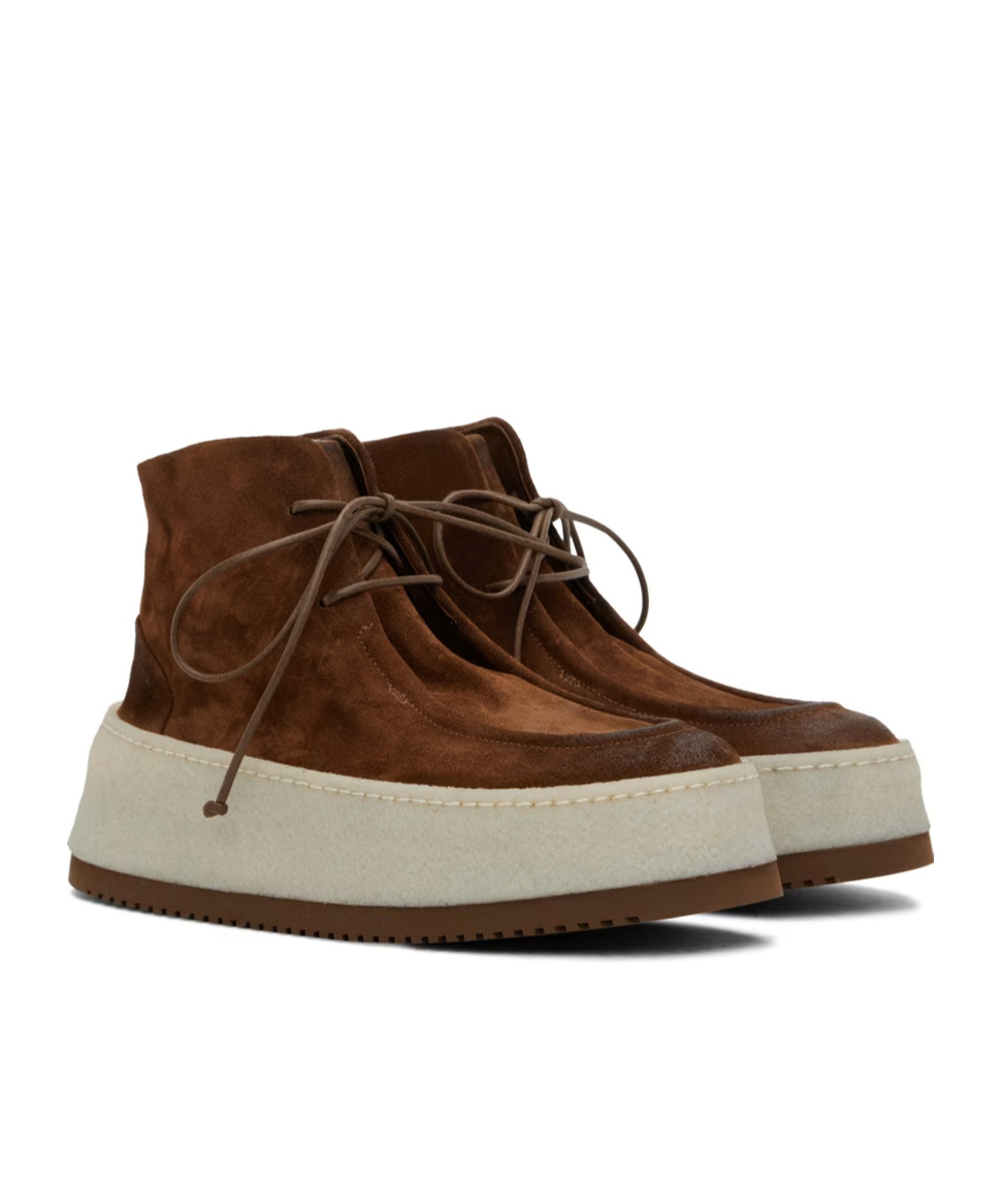 Marsèll Parapana Leather Boots In Brown