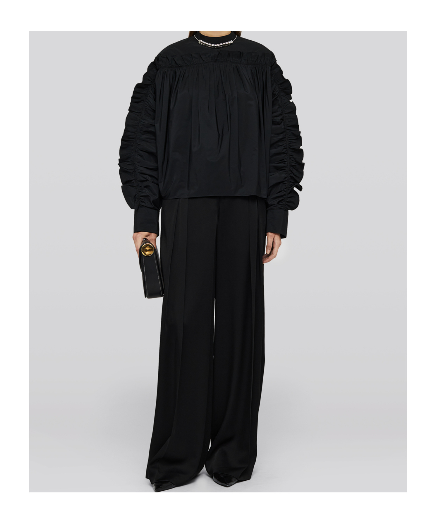 Jil Sander Tailored Trousers Pants Black In Black