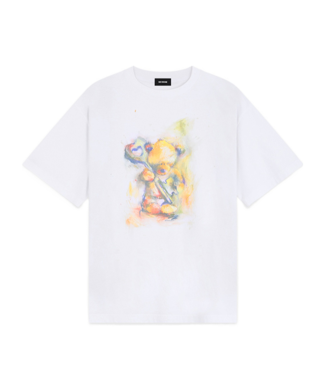 We11 Done Teddy Bear T-shirt In White