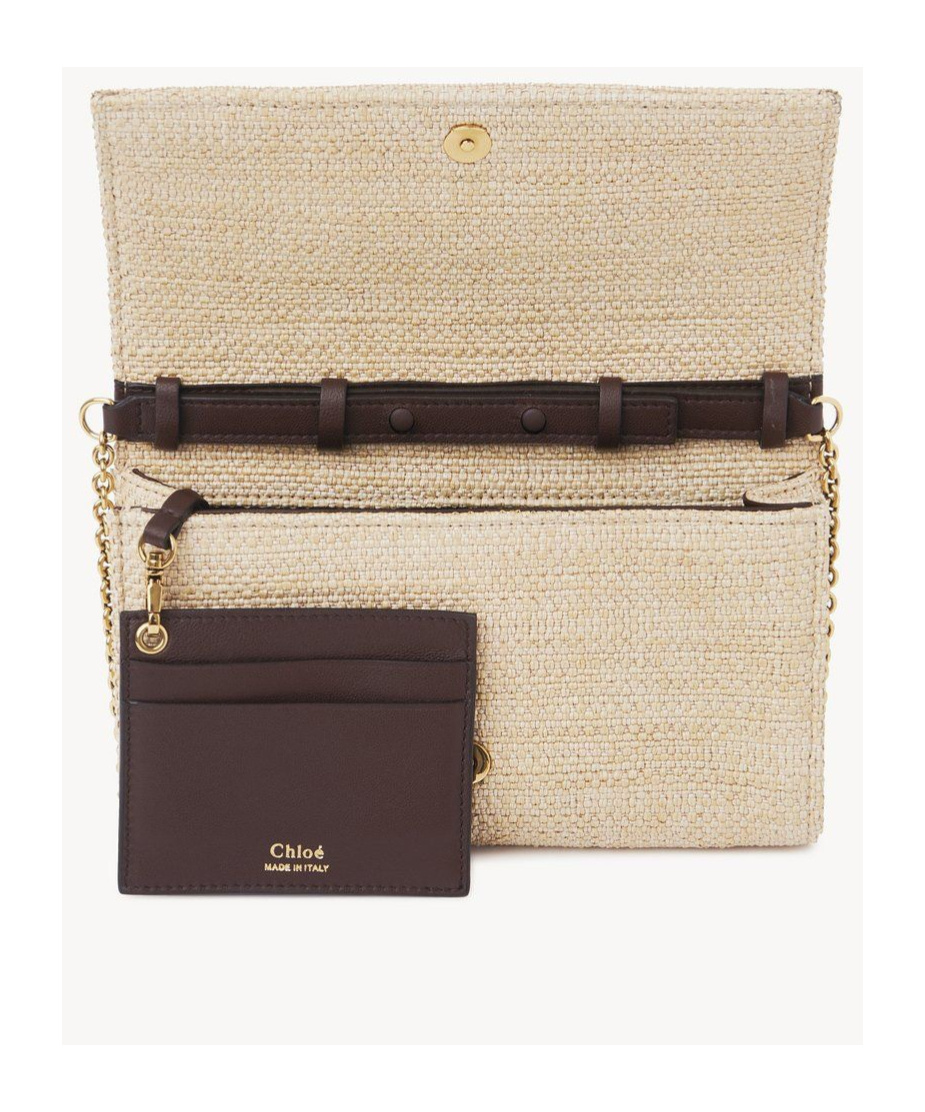 Chloé Flap Shoulder Bag In Nude