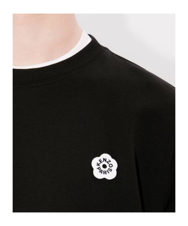 Kenzo 'boke Flower 2.0' Embroidered Classic Sweatshirt In Black