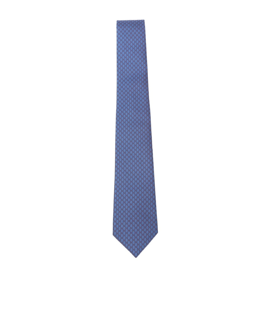 Gucci Pointed Tie In Blue