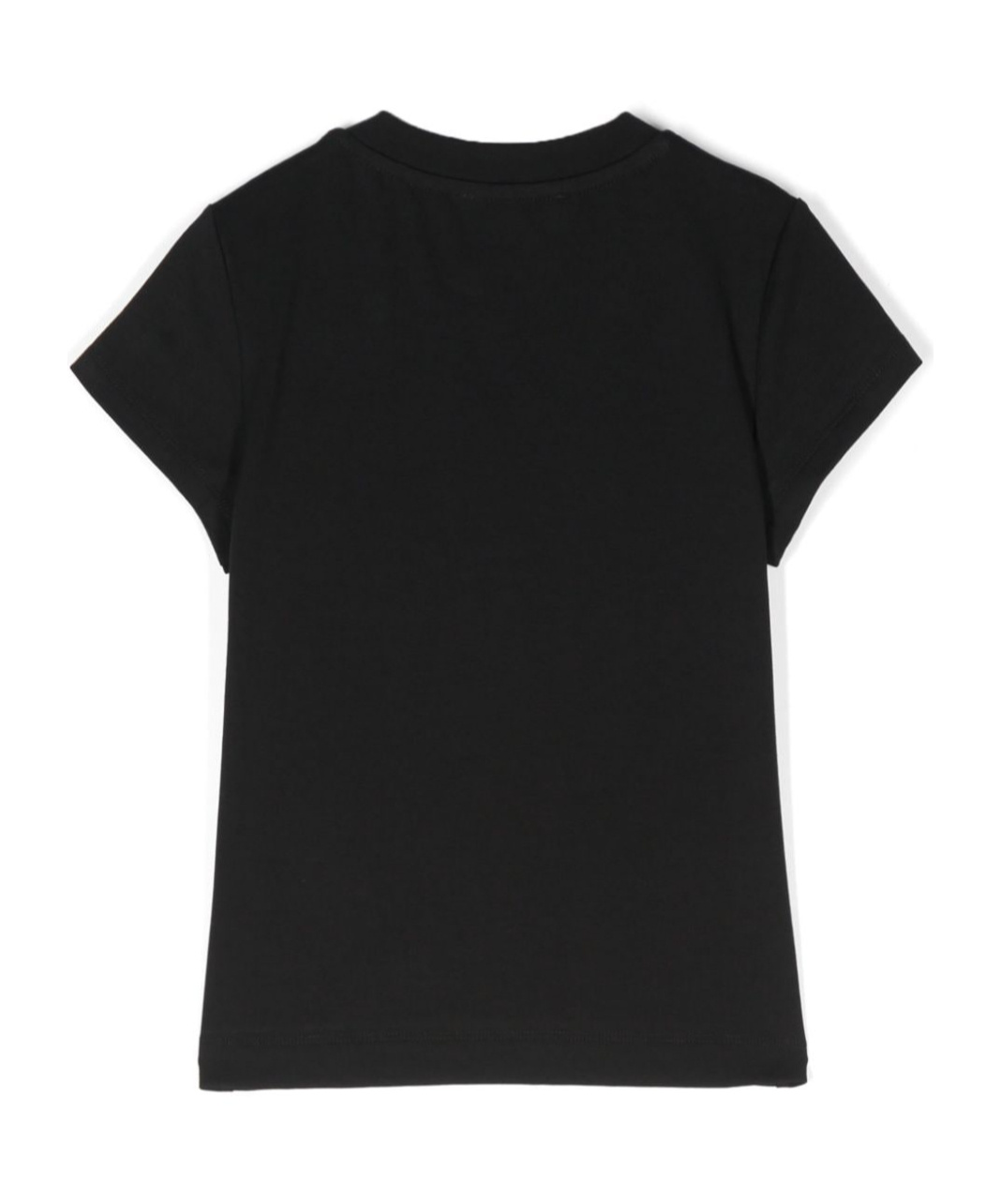 Shop Balmain Logo-print T-shirt In Black