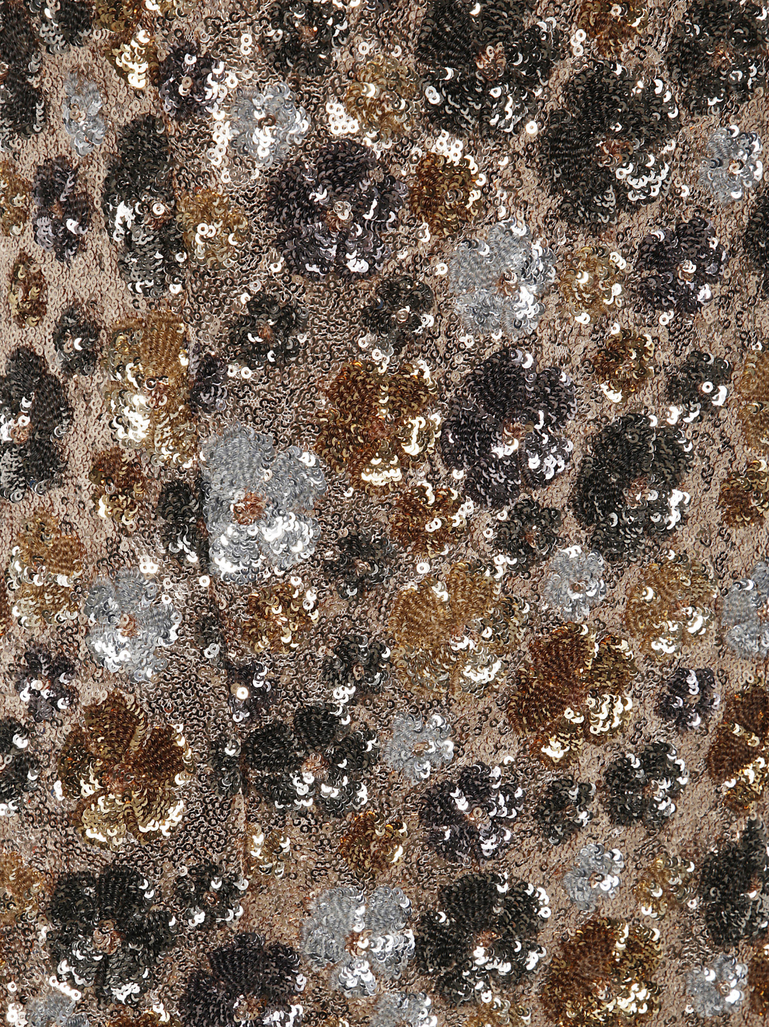 Shop N°21 Sequin-embellished Midi Dress In Brown