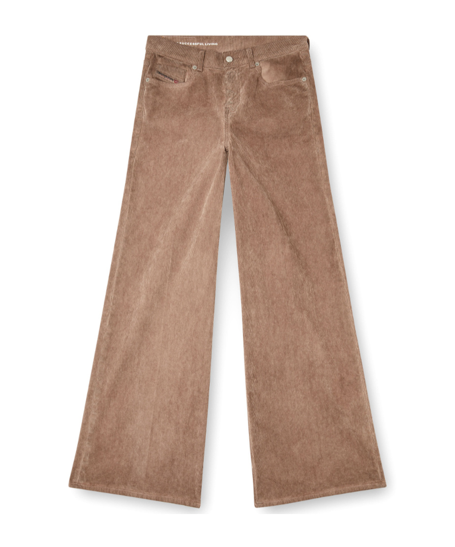 Diesel 1978 D-akemi Flared Jeans In Brown
