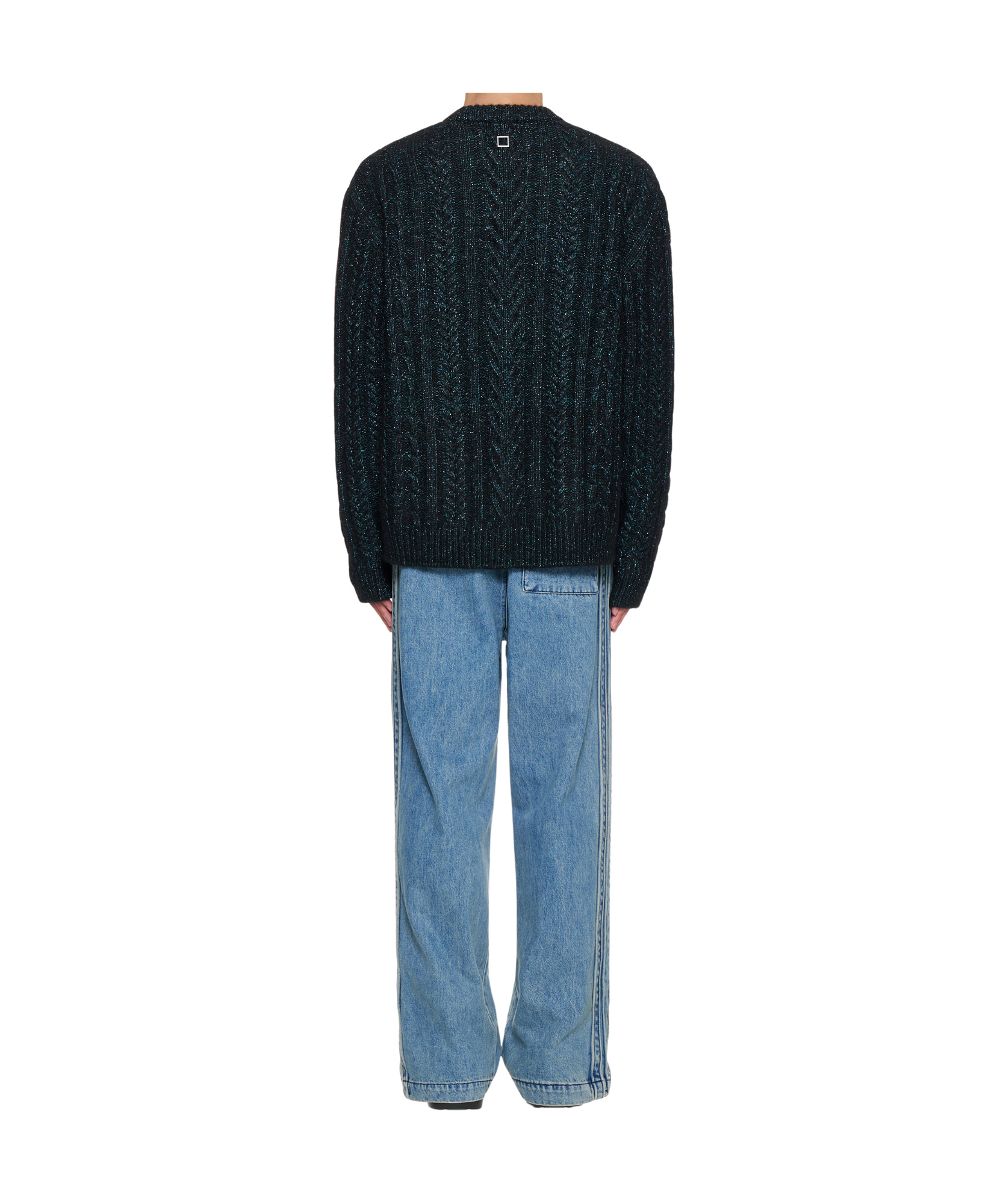 Wooyoungmi Long-sleeved Wool Sweater In Black