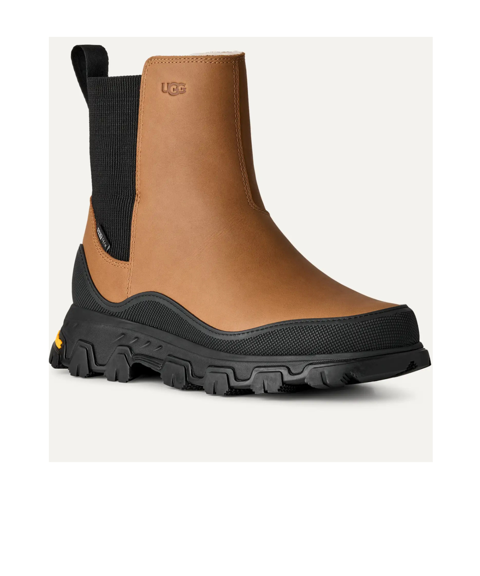 Ugg Round-toed Ankle Boots In Burgundy