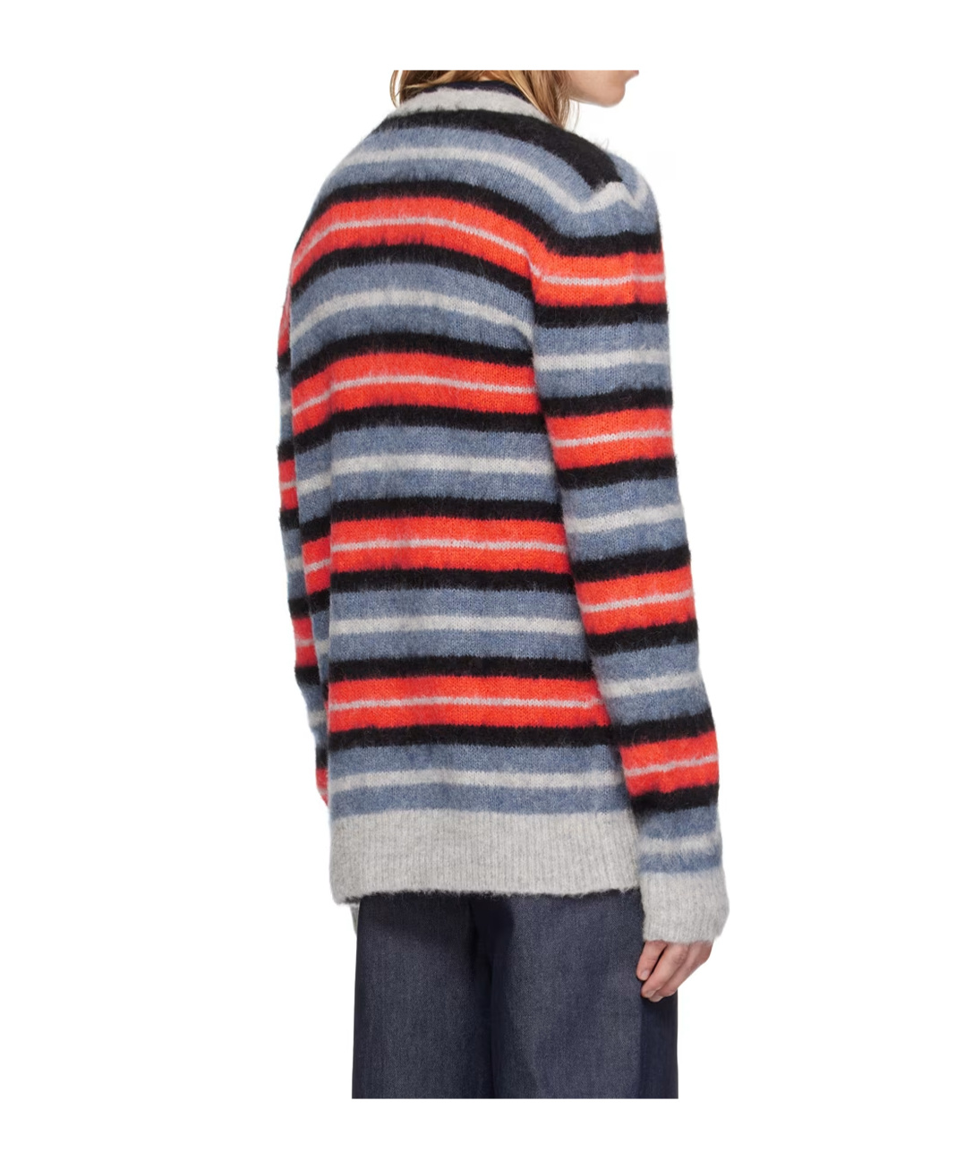 Apc Striped Cardigan In Multicolor