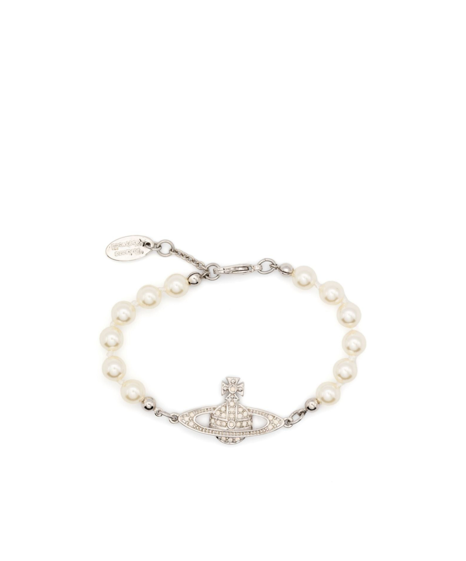 Vivienne Westwood Pearl Bracelet In White