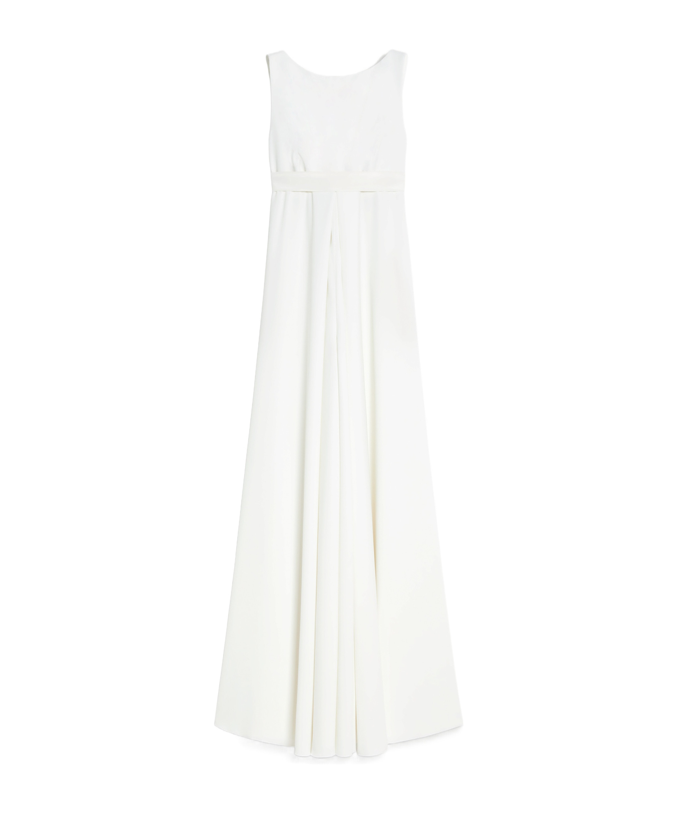 Max Mara Heavy Weight Kadi Fabric Jumpsuits In White