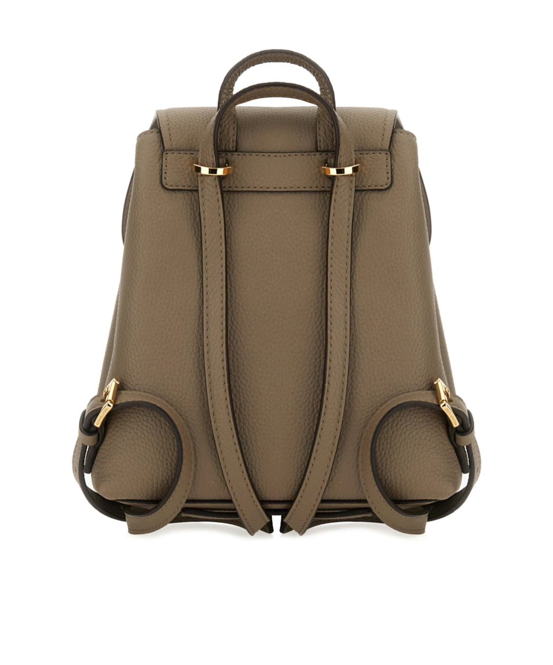 Shop Michael Michael Kors Grained-leather Backpack