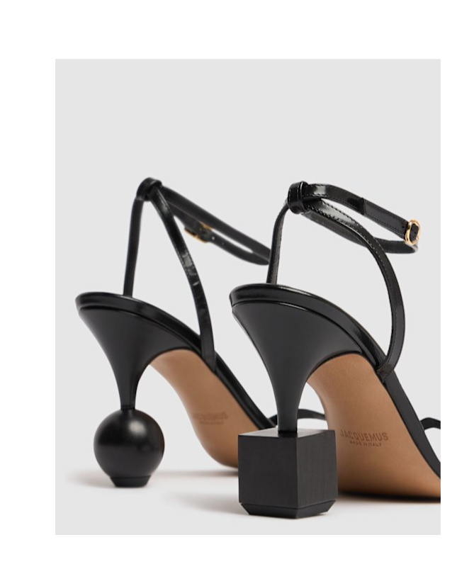 Jacquemus Open-toed High-heeled Sandals