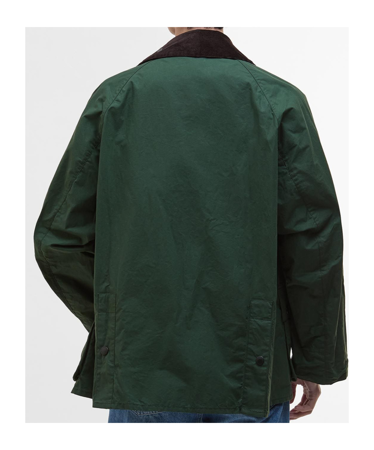 Shop Barbour Oversized Bedale Casual Jacket In Sage