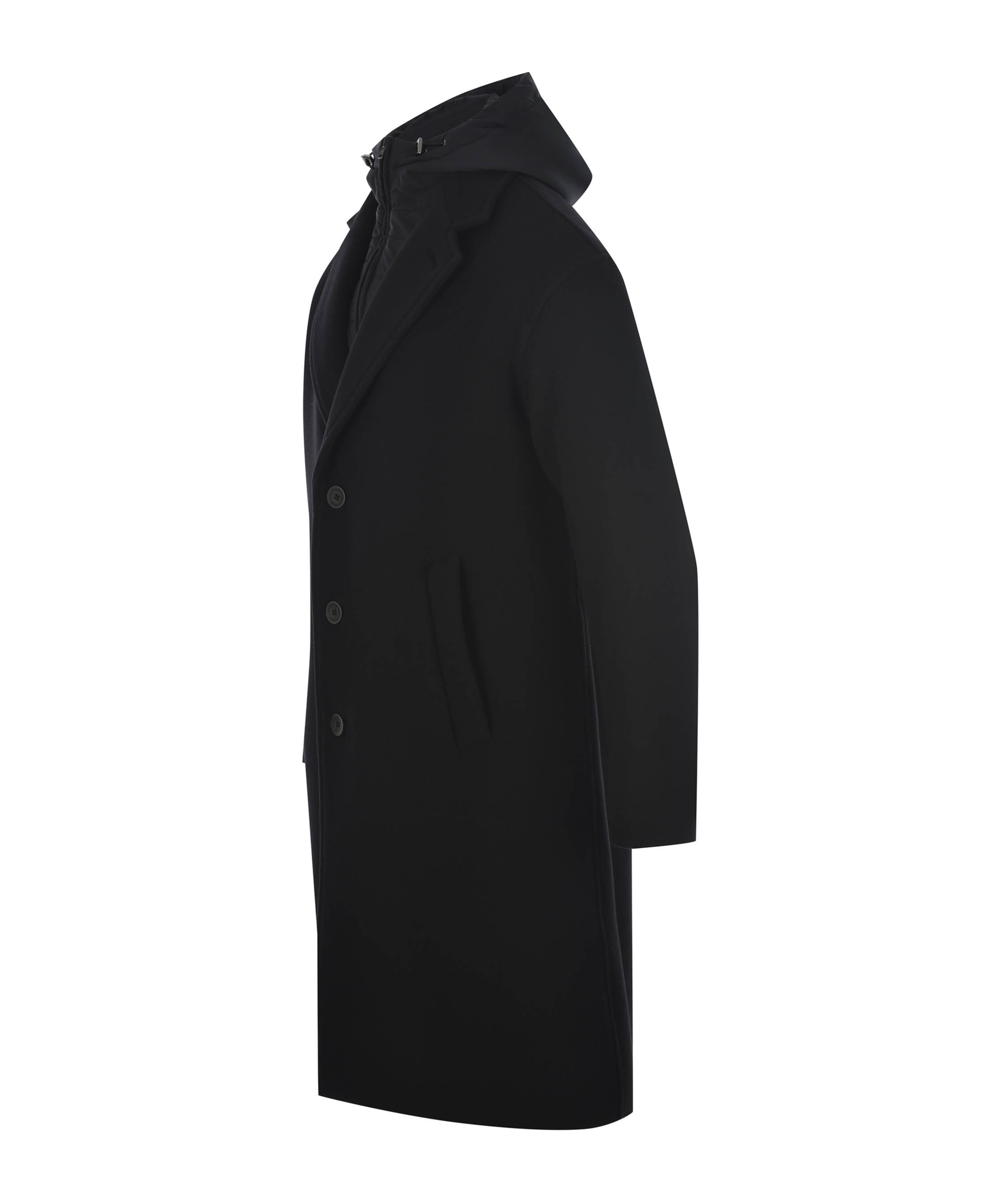 Herno Coat In Black