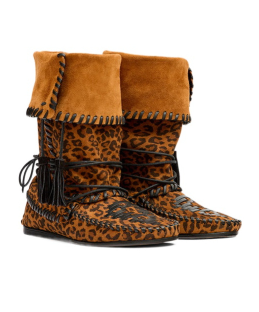 Isabel Marant Boots Winki In Animal Print