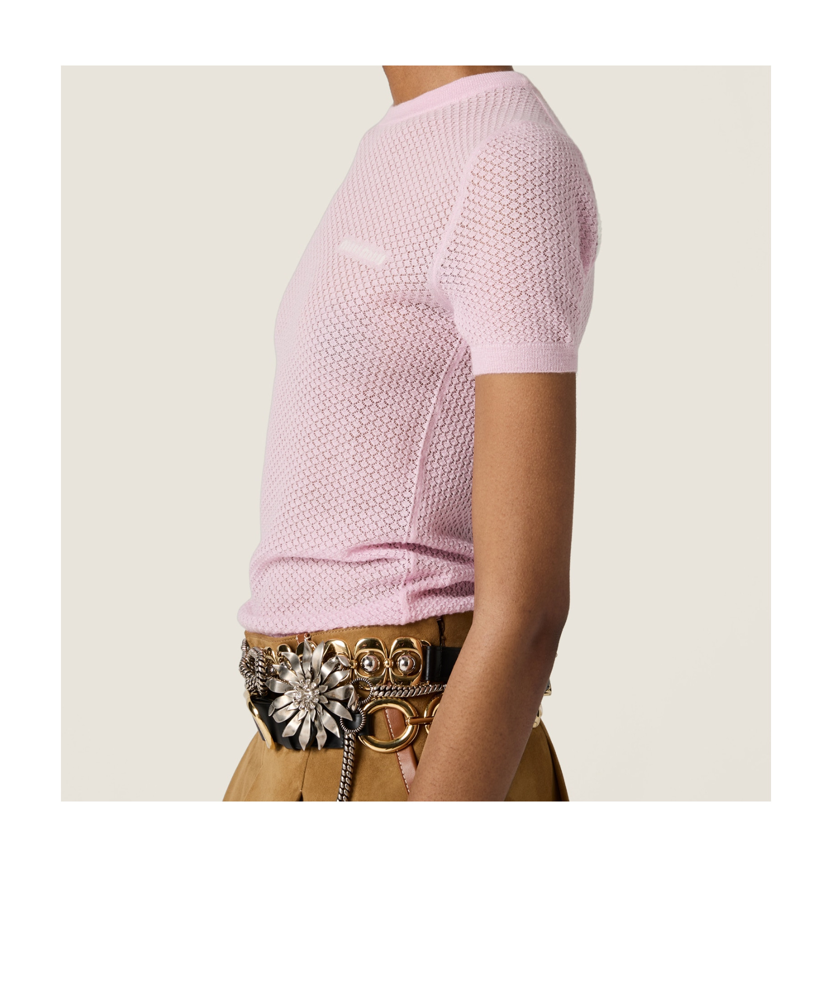 Miu Miu Short-sleeved Sweater