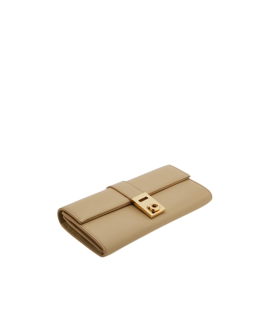 Ferragamo Chain Wallet In Nude