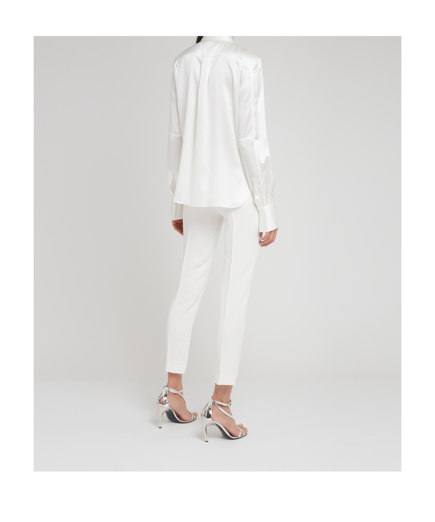 Brunello Cucinelli Cotton Gauze Shirt In White