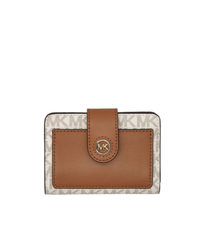 MICHAEL MICHAEL KORS SMALL LOGO-PRINT WALLET