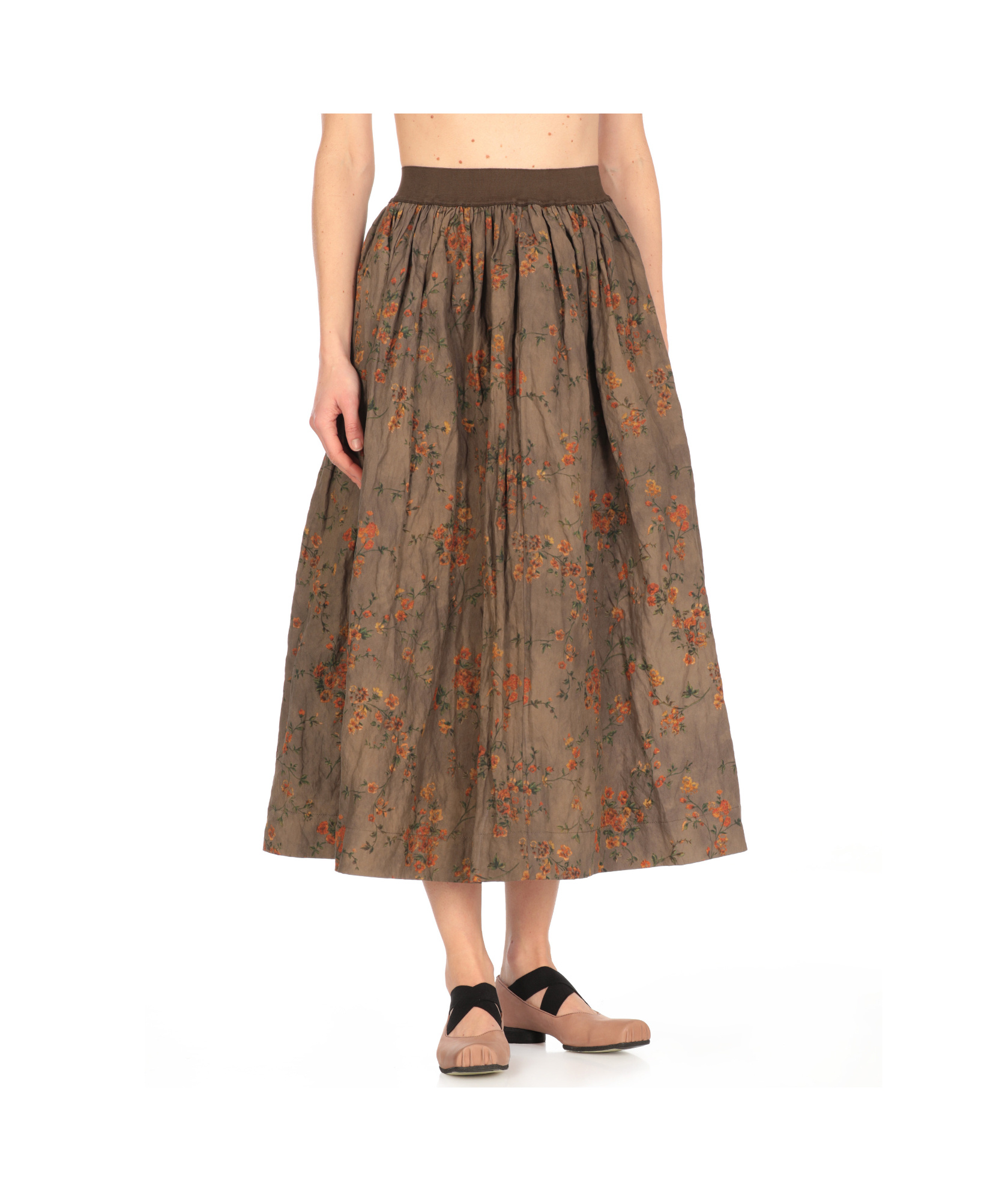 UMA WANG ELASTIC WAIST SKIRT