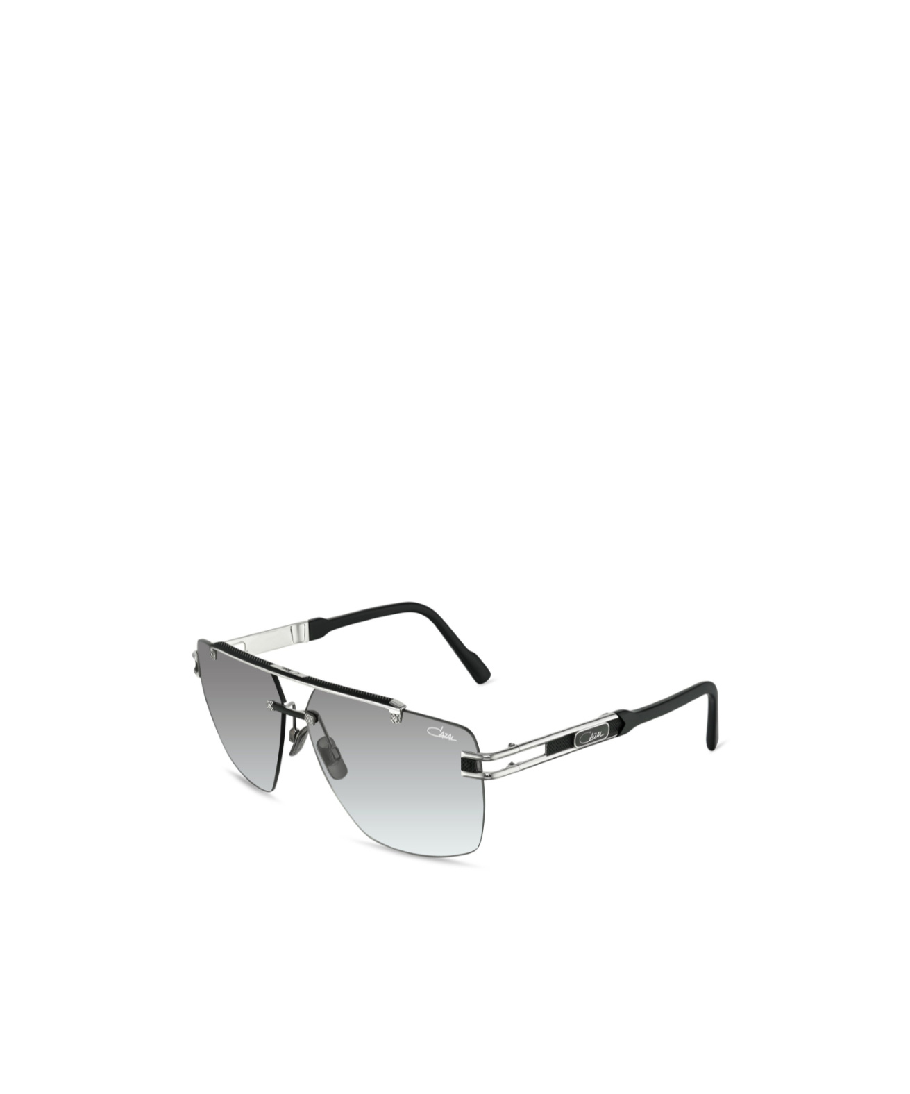 Cazal Geometric-frame Gradient Sunglasses In Gray