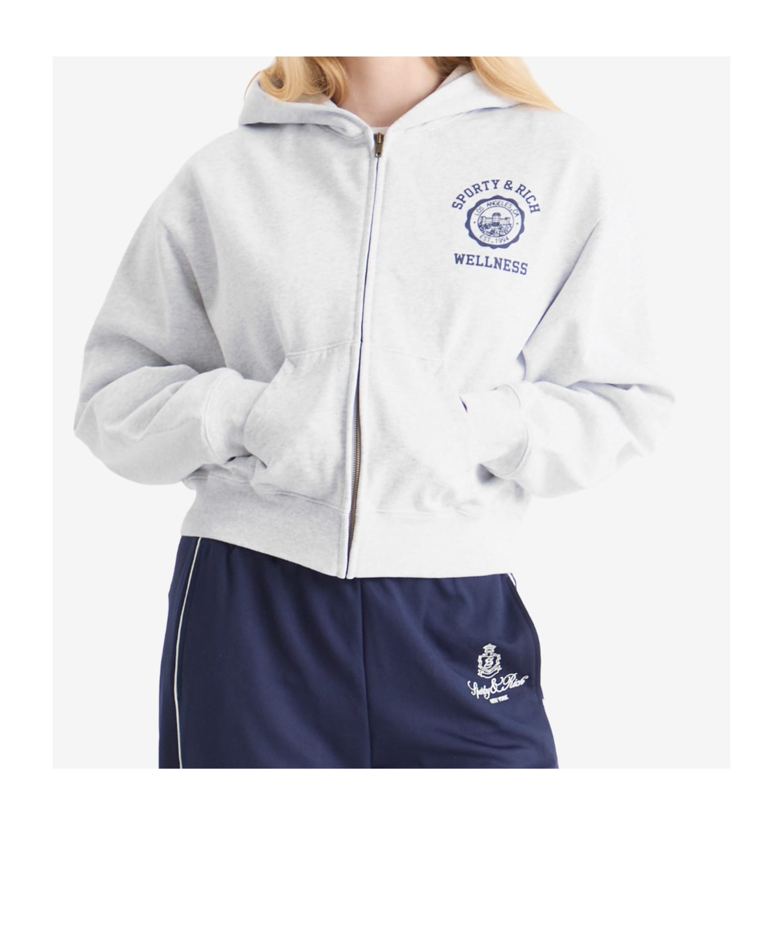 Sporty And Rich Long Sleeve Sweatshirt