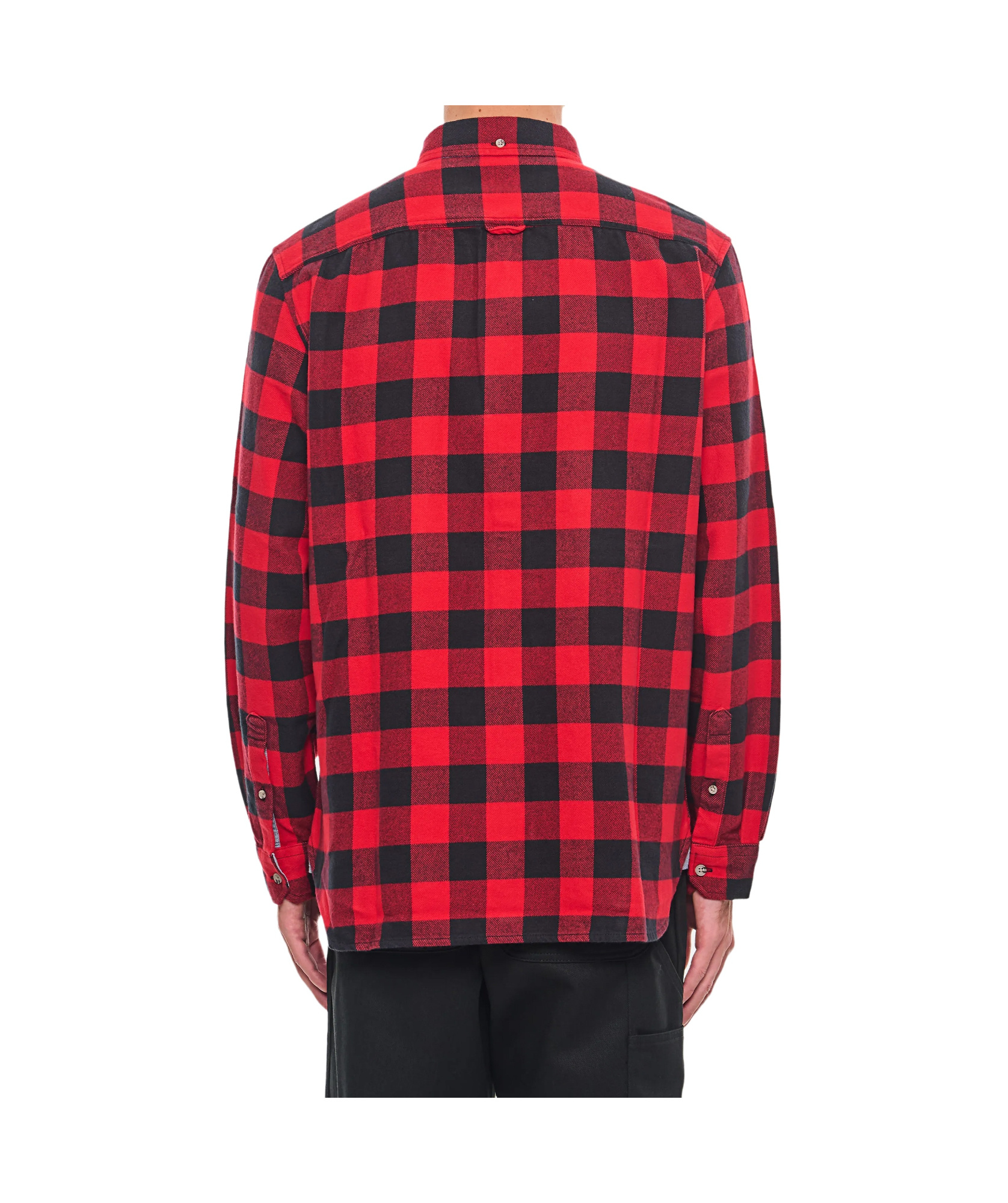 WOOLRICH CHECKED FLANNEL SHIRT