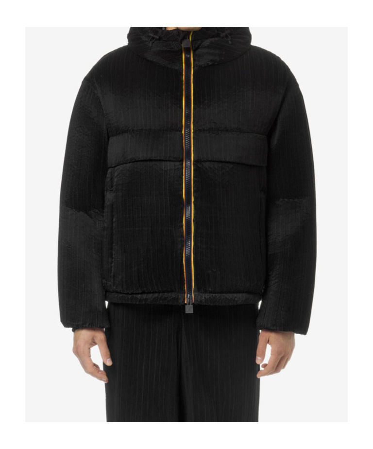 K-way Claudeny Plisse Thermo Heavy In Black