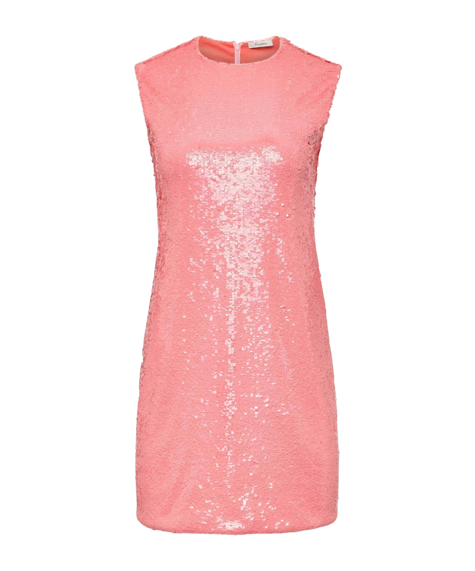 Jw Anderson Women Embellished Cotton Mini Dress In Pink