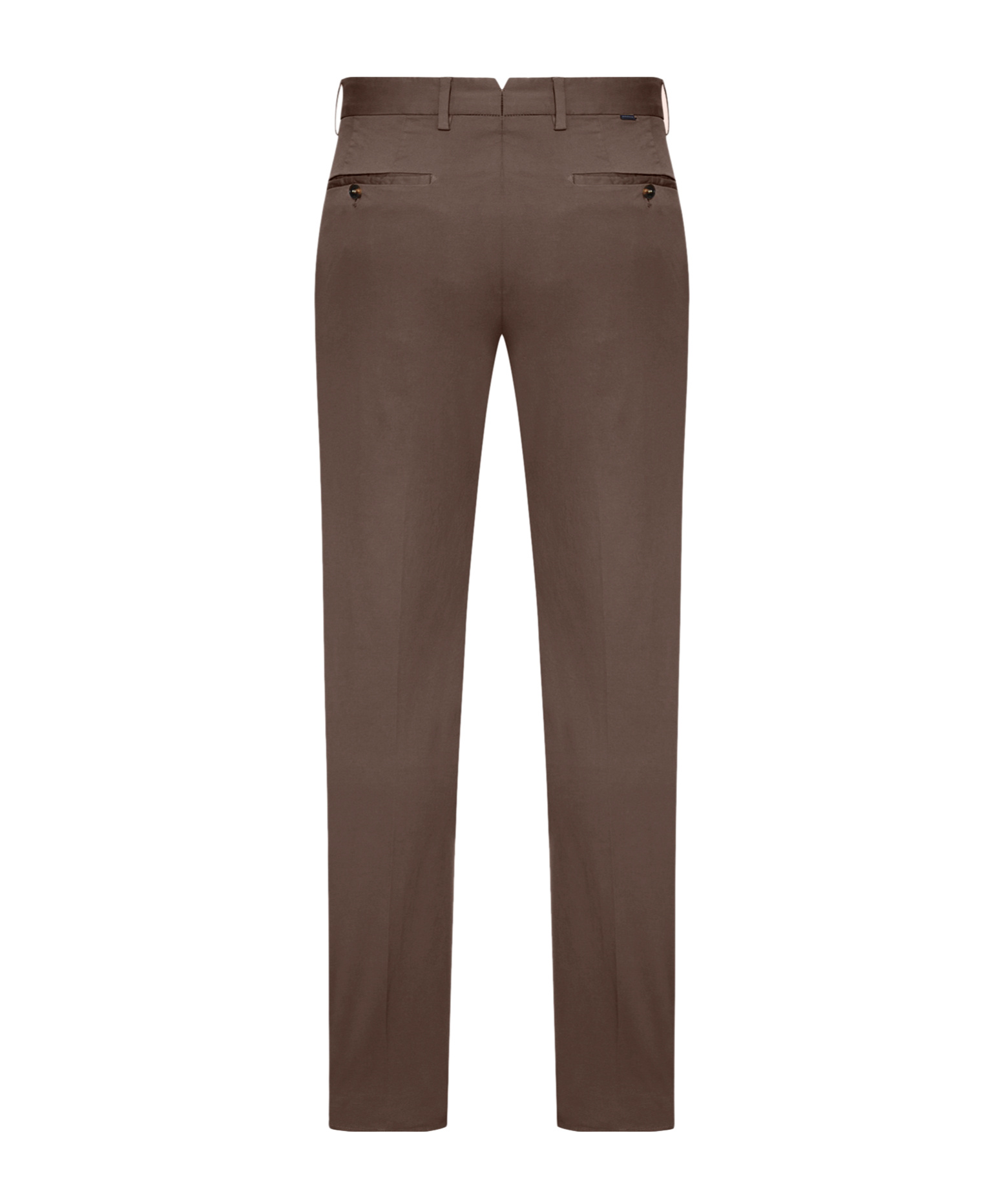 Incotex Straight-leg Linen-blend Pants In Brown