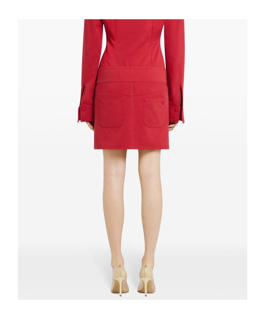 Courrèges Belted Skirt