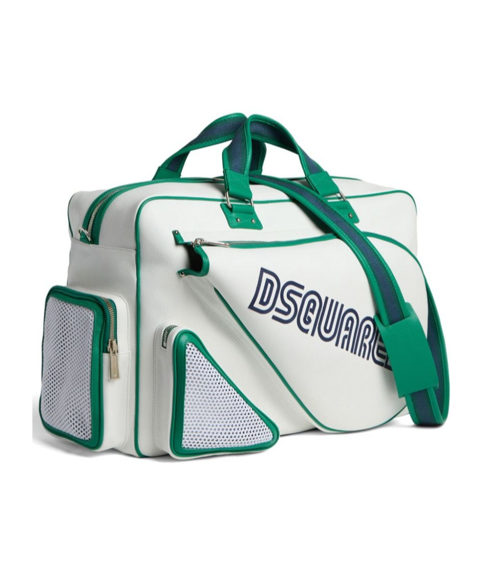 Dsquared2 Logo-embroidered Tote Bag In White