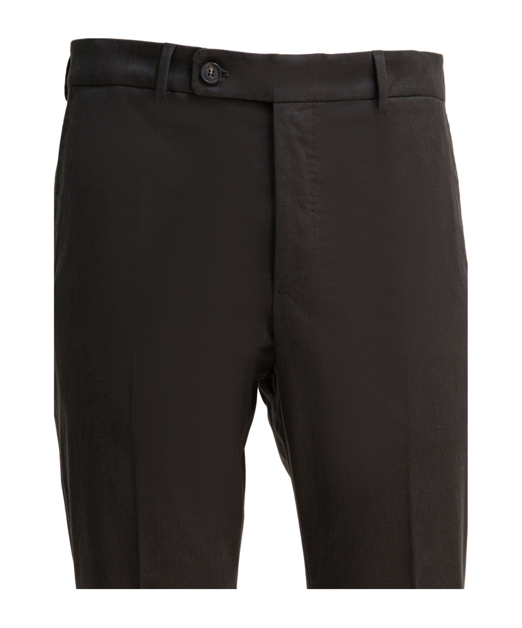 Incotex Slim Fit Cotton Pants In Brown